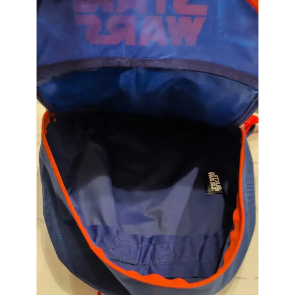 Star Wars Chewbacca Chewie Is My Copilot Kids Boys School Backpack Book Bag Blue